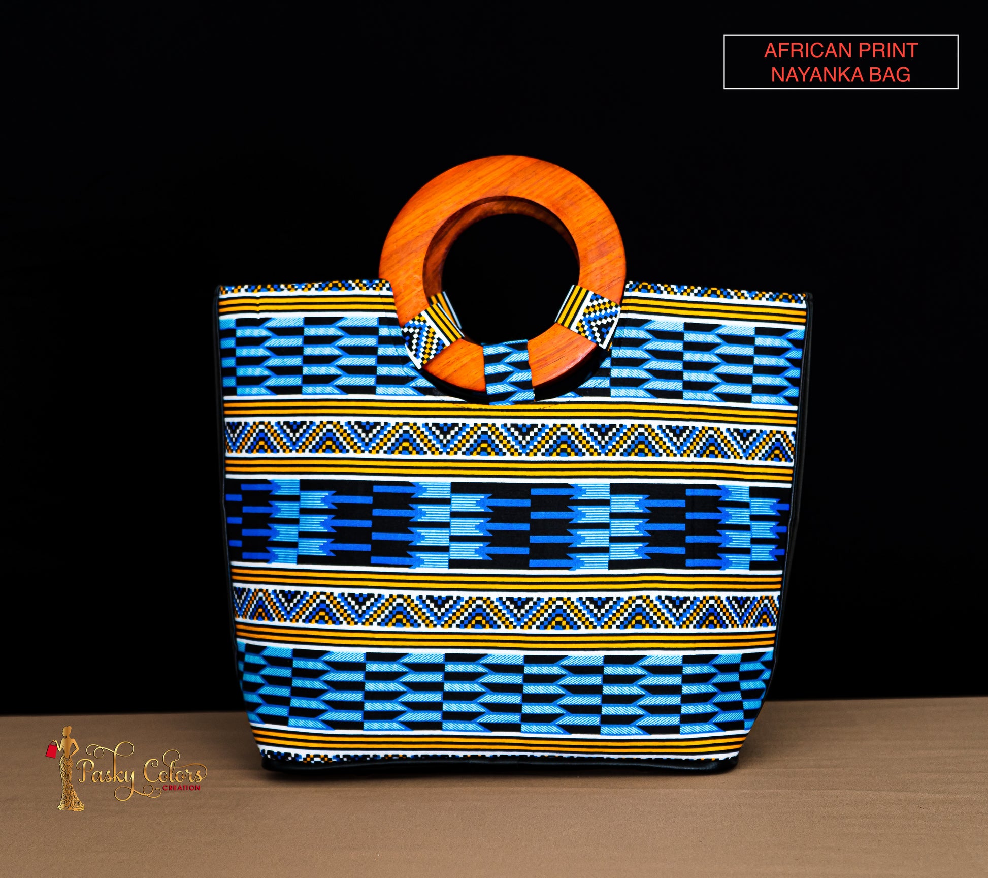 Sac Cabas Africain - Nayanka Tote Bag - PASKYCOLORS