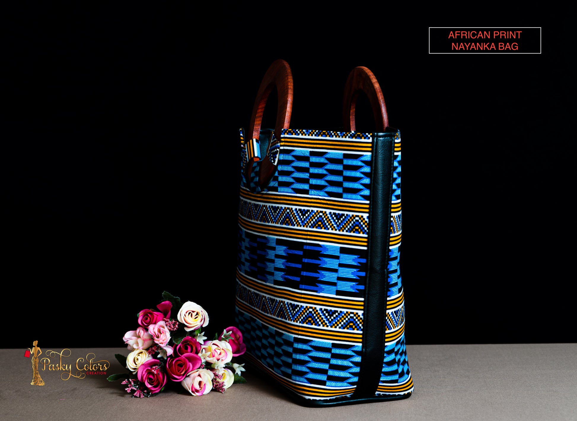 Sac Cabas Africain - Nayanka Tote Bag - PASKYCOLORS